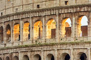 Obraz premium Colosseum stadium building in Rome