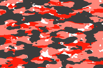 camouflage pattern background and texture. close-up.