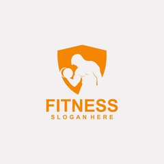 fitness logo template