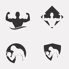 fitness logo template