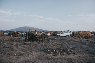 Landscape in Simien mountain