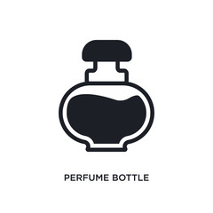 perfume bottle isolated icon. simple element illustration from woman clothing concept icons. perfume bottle editable logo sign symbol design on white background. can be use for web and mobile
