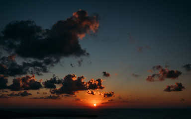 Sundown at Santorini
