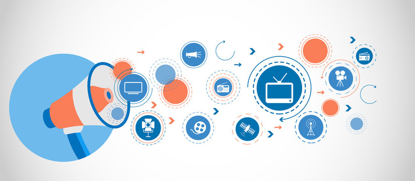 Tv Icon. Detailed set icons of media element icon. Premium quality graphic design. One of the collection icons for websites, web design, mobile app