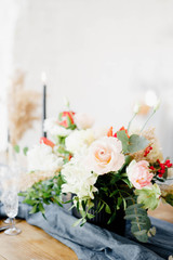 Wedding table decor