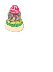 snacks hand drawn. Pub food illustration