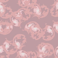UFO camouflage of various shades of pink, white and nude colors