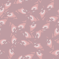 UFO camouflage of various shades of pink, white and nude colors