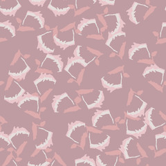 UFO camouflage of various shades of pink, white and nude colors