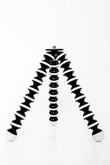 Tripod in white isolated background.