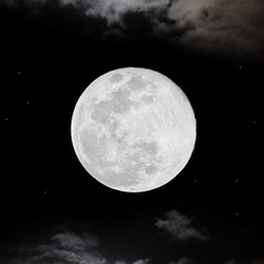 Fototapeta na wymiar moon moonlight night