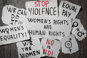 womens rights and gender equality concepts
