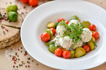 fresh vegetable salad