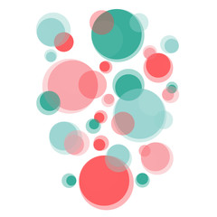 circles bokeh multicolored