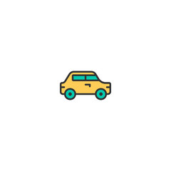 Car icon design. Transportation icon vector design