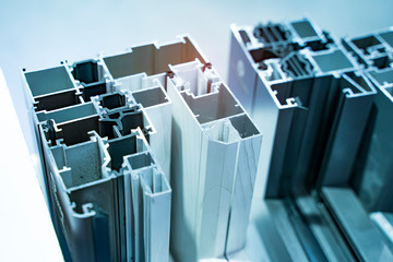 Aluminum profile for window, door, bathroom box