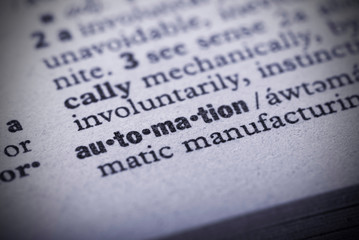 "Automation" Definition in Dictionary