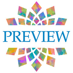 Preview Colorful Circular Squares 