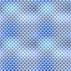 Realistic fish skin texture, detailed seamless pattern