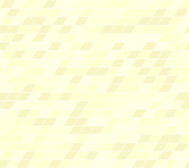 Yellow parallelogram pattern. Seamless vector