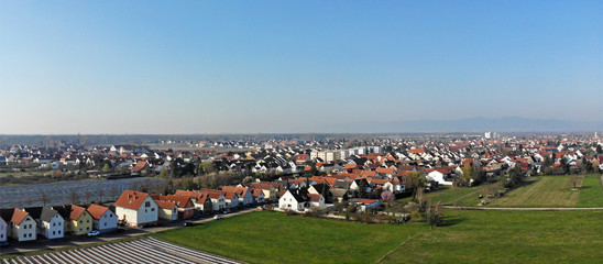 Luftaufnahme von Haßloch Pfalz, Deutschland