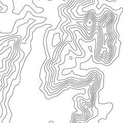 Topographic map background. Geographic World Topography map grid abstract vector illustration. Topo map with elevation.