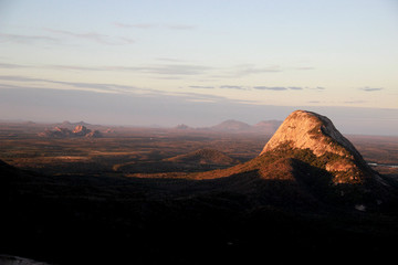 Por do sol em Quixadá