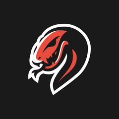 Snake logo emblem