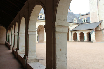 Fototapeta na wymiar Former Toussaint abbey - Angers (France)