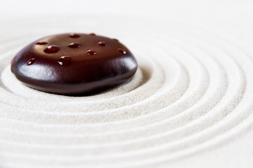 Zen japanese garden background