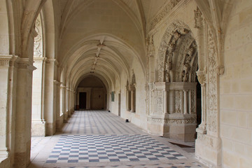 Fototapeta na wymiar Fontevraud abbey (France)