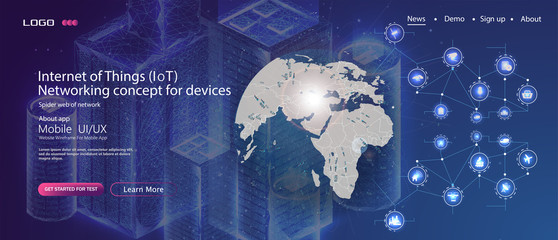  Business innovation technology concept. Smart home abstract background. Technology web background. Concept design. Iot, technology concept. Science technology.