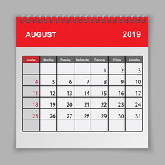 Calendar planner design template