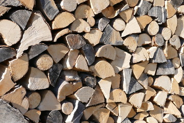 Fototapeta premium Holzstrapel