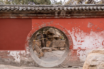 BEIJING, CHINA - DECEMBER 22, 2018: Summer Palace in Beijing
