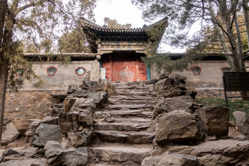 BEIJING, CHINA - DECEMBER 22, 2018: Summer Palace in Beijing