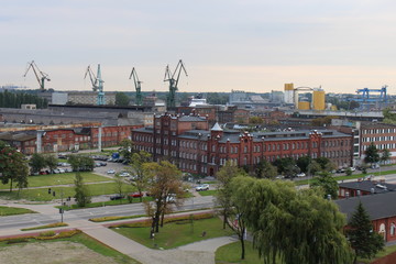 view of the city