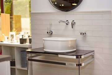 View of the sink in the bathroom