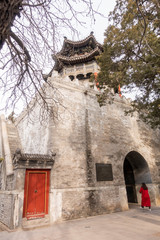 Fototapeta premium BEIJING, CHINA - DECEMBER 22, 2018: Summer Palace in Beijing