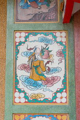 Wall painting in the Chinese Naja Temple.