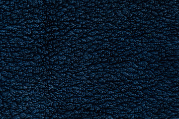 Fototapeta premium Blue towel frottee texture