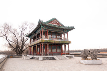 Obraz premium BEIJING, CHINA - DECEMBER 22, 2018: Summer Palace in Beijing