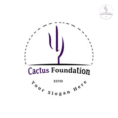 This logo has a cactus plant. This logo is suitable for use as a company logo and can also be used in various  other creative businesses as needed. But it can also be used as an application logo.