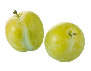 Grüne Pflaumen