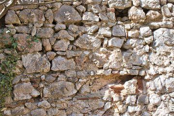 backround from an old stone wall