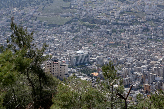 View of the city of Nablus