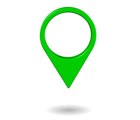 map pointer with icon