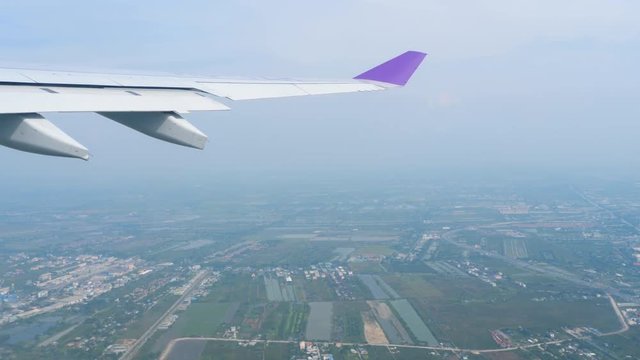 Departure from Bangkok