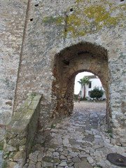Fototapeta na wymiar arco del castillo