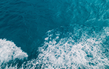 Fototapeta premium aerial view of the caribbean sea